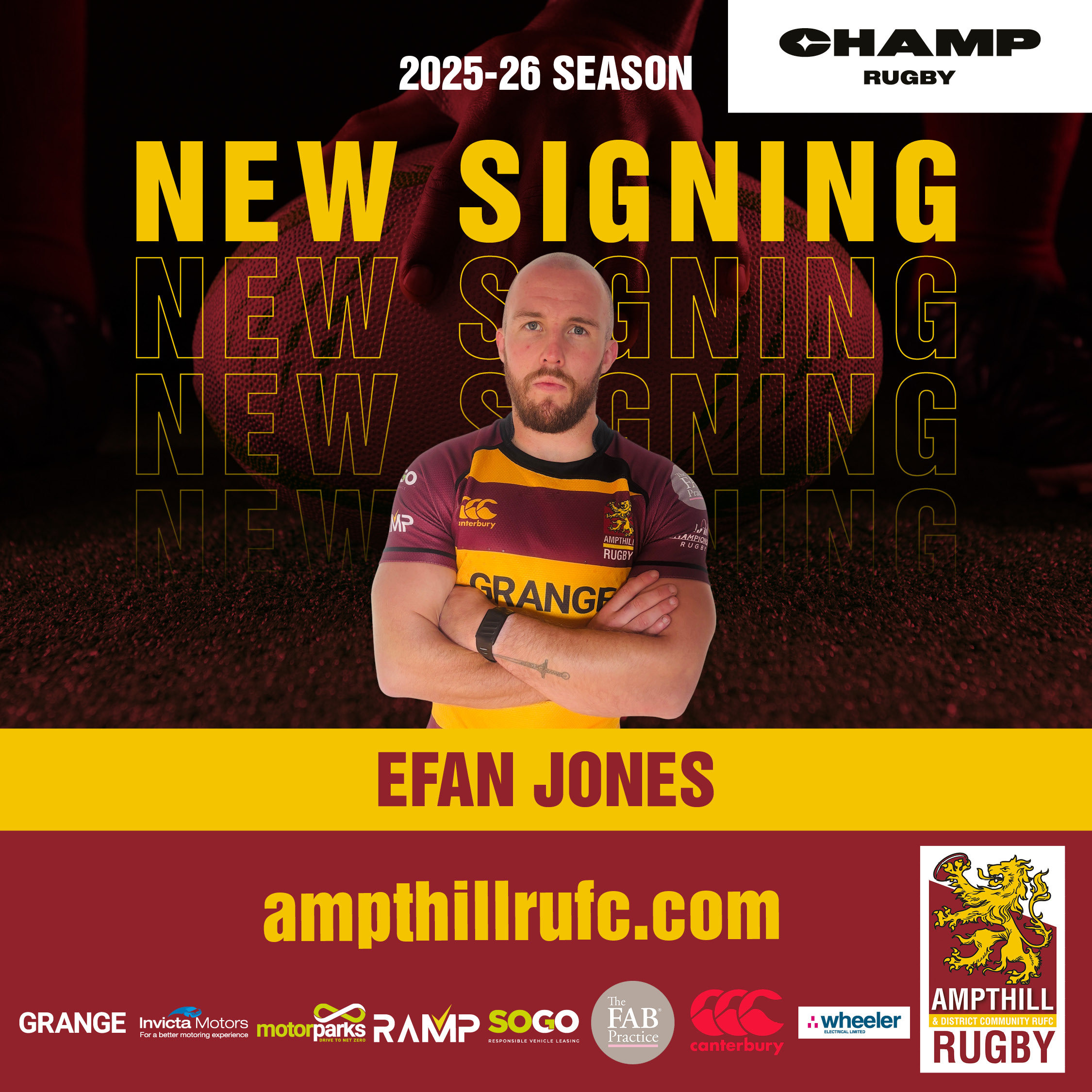 New Signing – Efan Jones